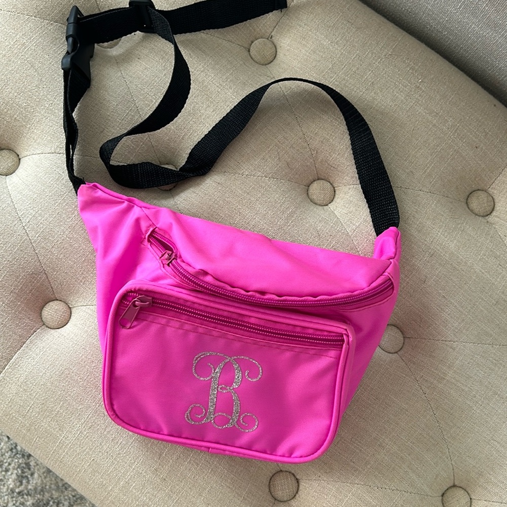Monogrammed B Fanny pack